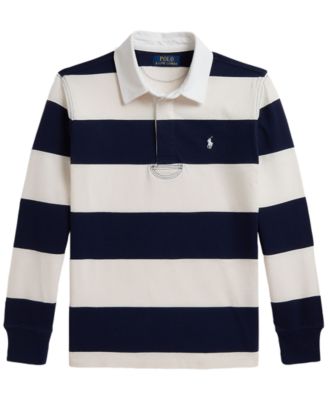 Boys' 8-20 Iconic Long-Sleeve Rugby Shirt