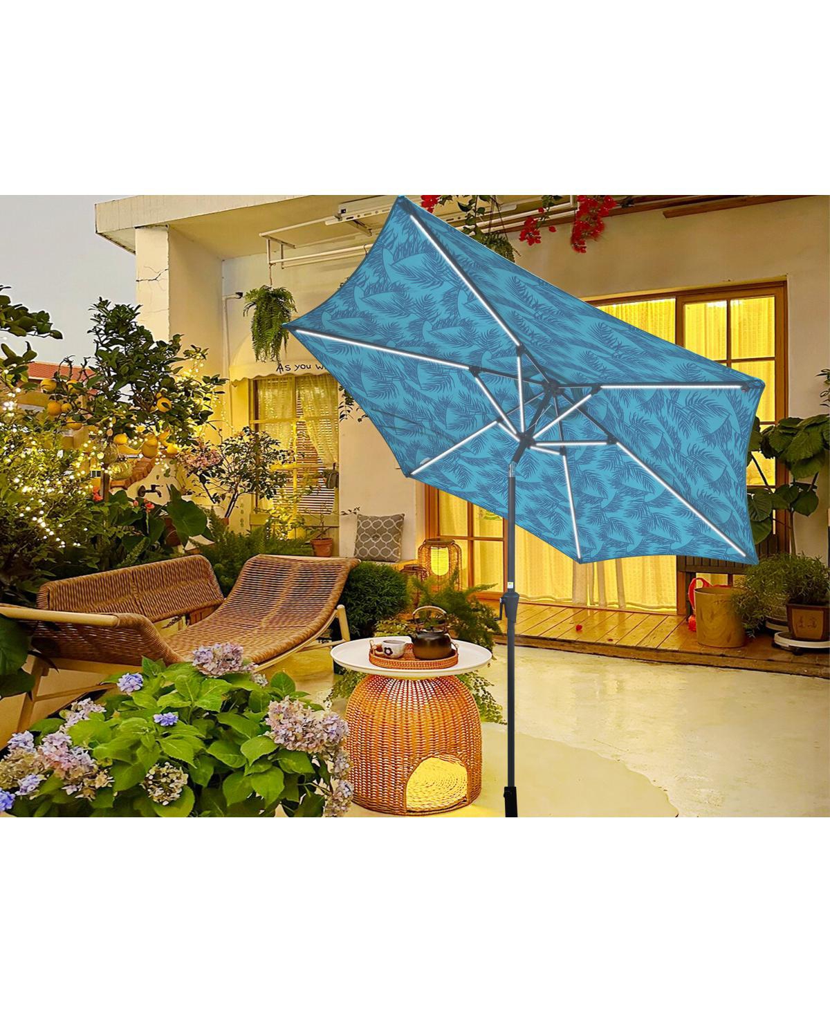 Streamdale Furniture 9FT Umbrella with Light Pattern