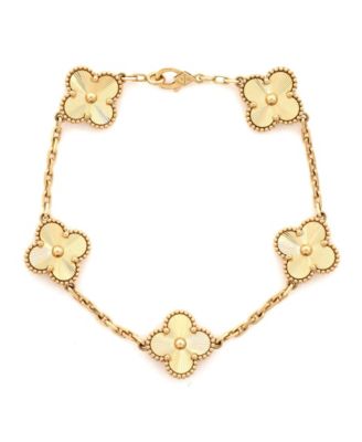 Vintage Alhambra 5 Motifs Bracelet