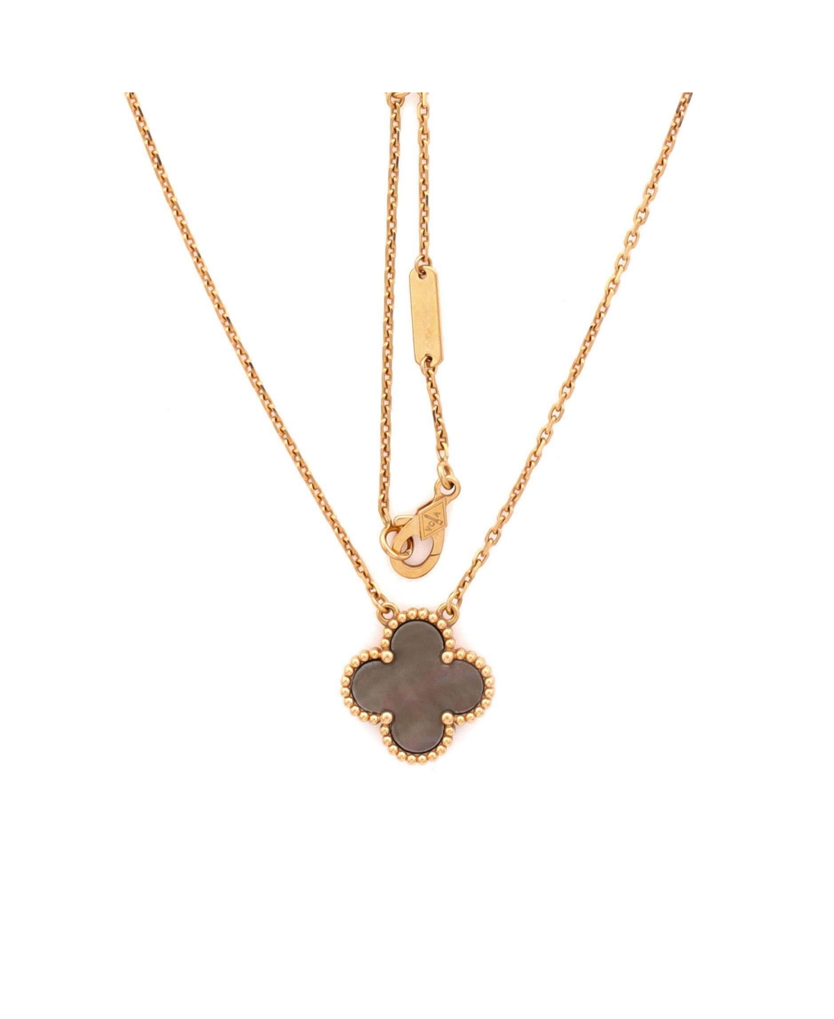 Pre-Owned Van Cleef & Arpels Vintage Alhambra Pendant Necklace
