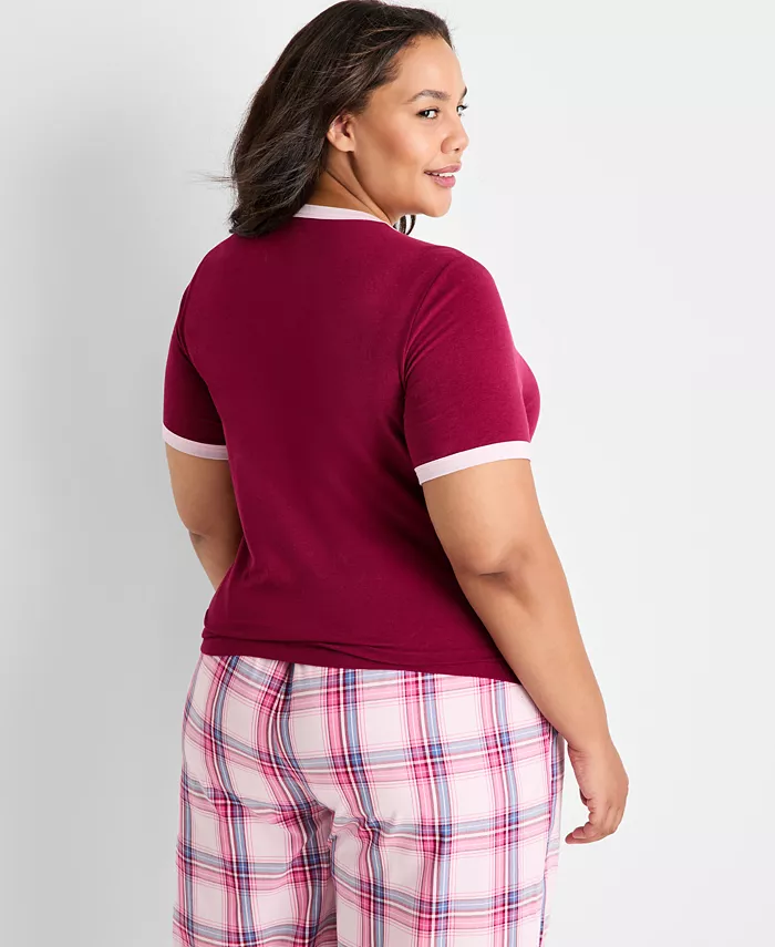 Women's Solid Baby Sleep Tee, XS-3X - thumbnail 7