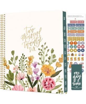 2026 Planner Weekly Monthly Agenda Stickers Bookmark