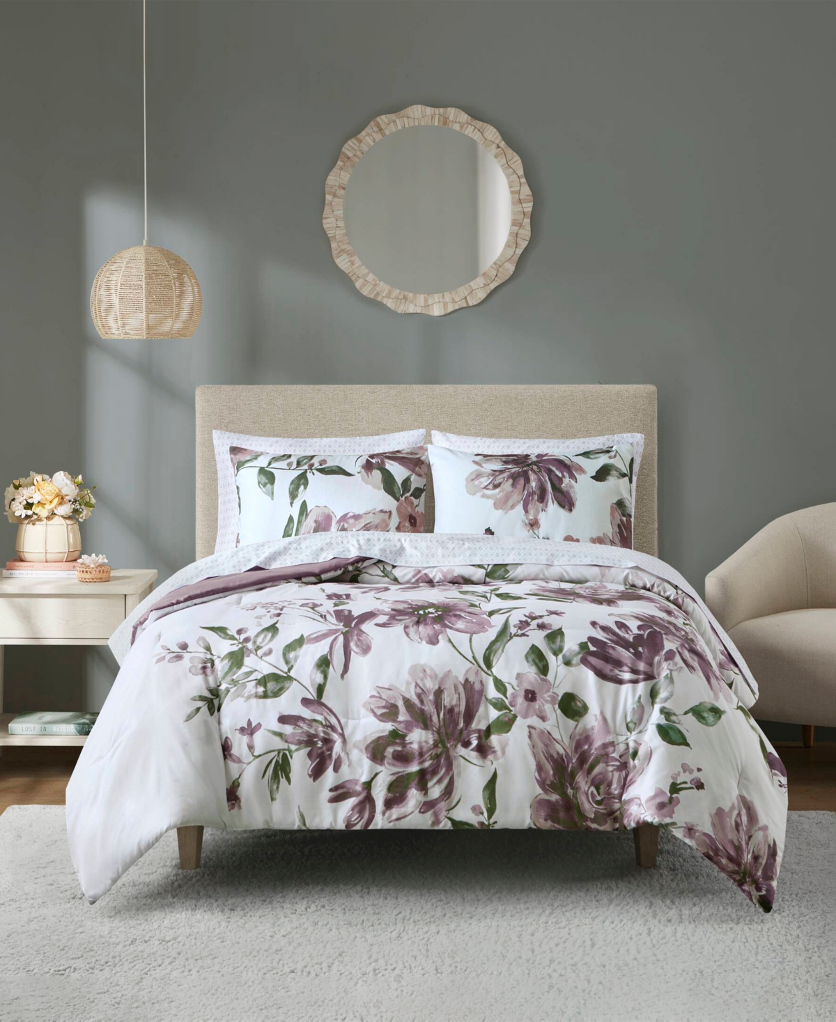 Madison Park Essentials Alice Floral -Pc. Comforter Set