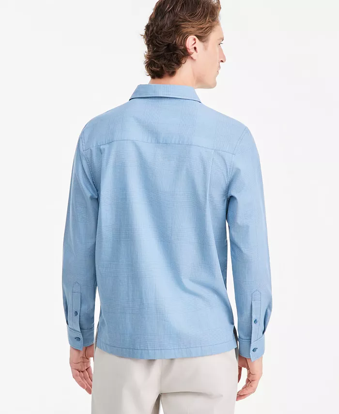 Men's Long-Sleeve Plaid Shirt - thumbnail 4