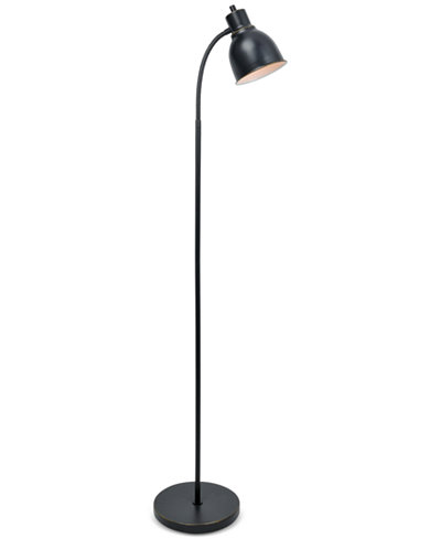 Lite Source Fluorescent Bronze-Tone Floor Lamp