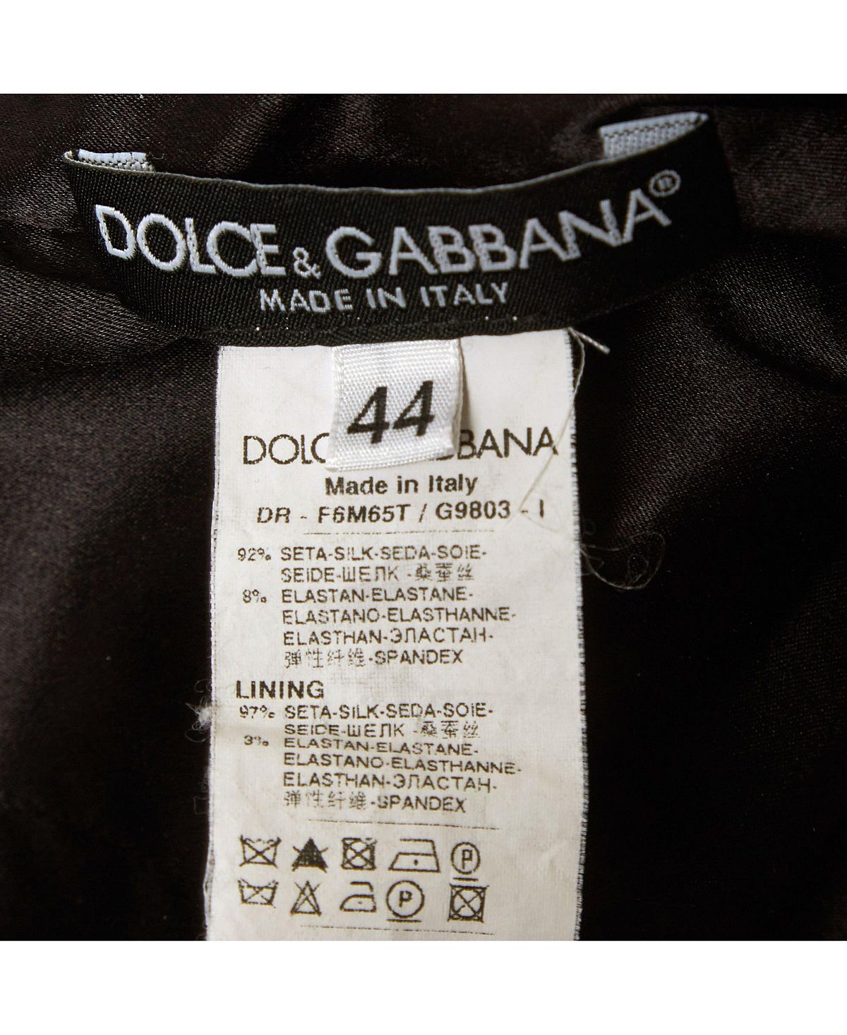 Pre-Owned Dolce & Gabbana Women's Floral Print Silk Sheath Dress view 4 — MAYCSS fashion products