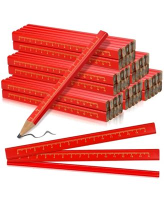 Octagonal Hard Carpenter Pencils Woodworking Marking Construction Plan