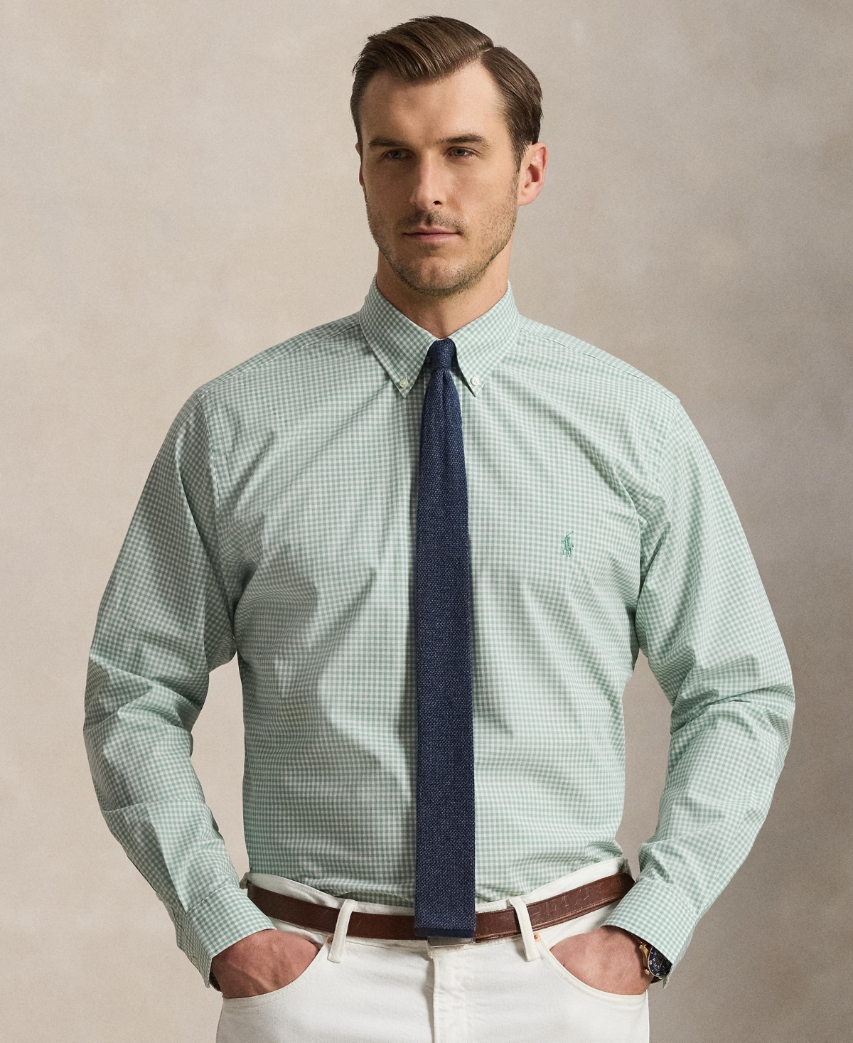 Polo Ralph Lauren Men's Big & Tall Poplin Sport Shirt