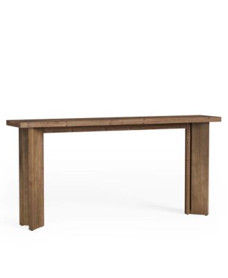 Solid Wood Sofa Console Table for Foyer, Hallway, or Living Room