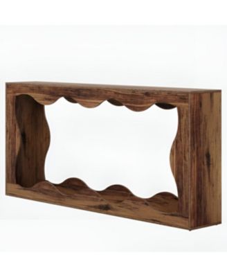 Inch Farmhouse Console Table for Entryway and Behind Sofa