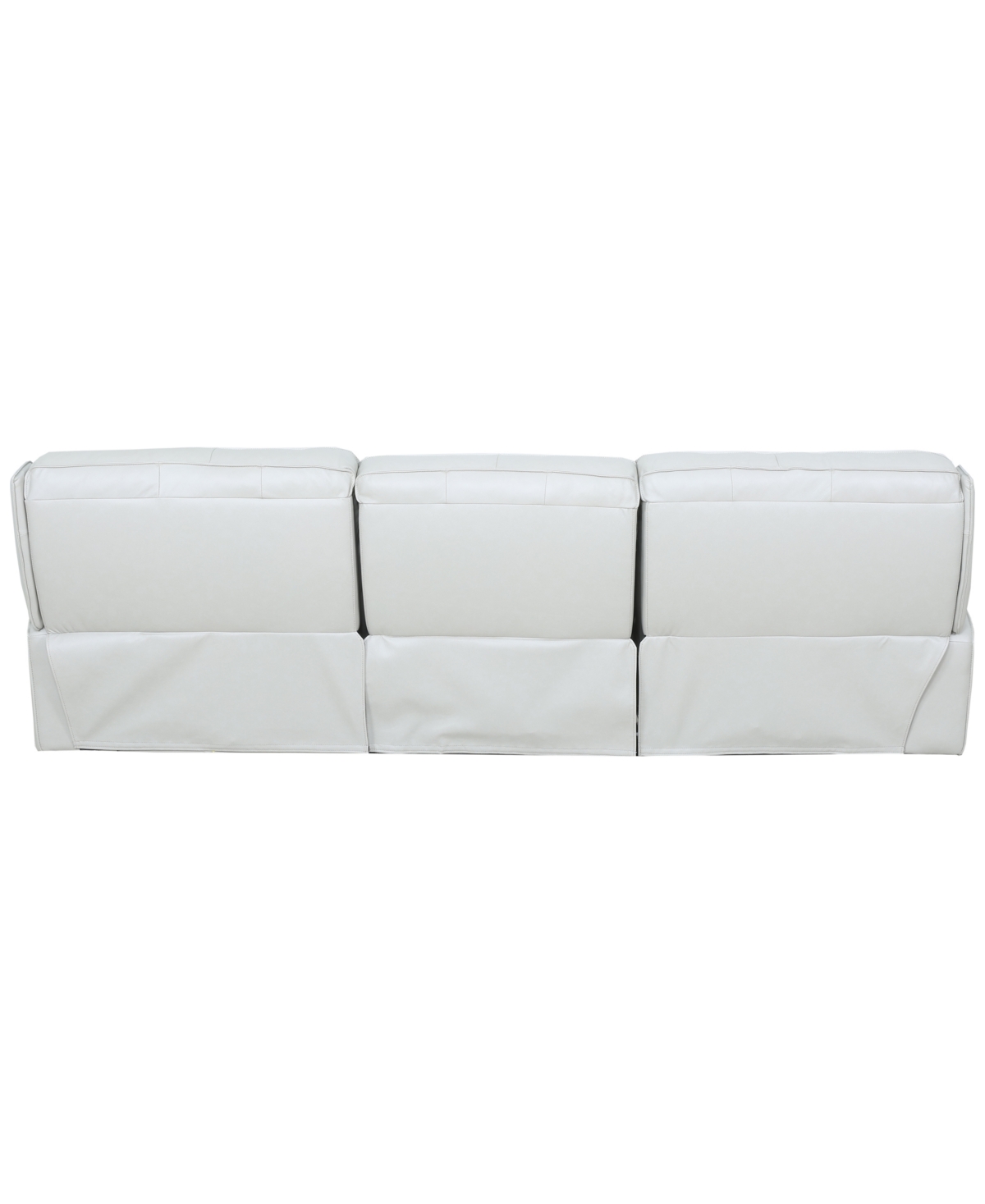 Zackary 3-Piece Leather Chaise Sofa with 2 Power Motion, Macy's Exclusive