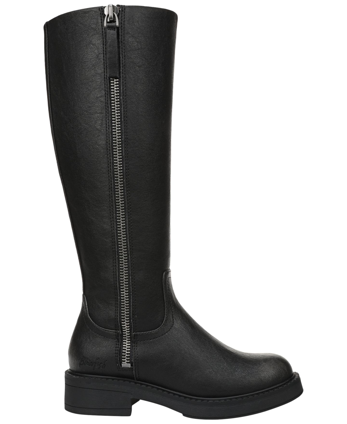 Женские ботинки Blowfish Malibu Venice Zip Tall, цвет: Чёрная искусственная кожа — фото 2