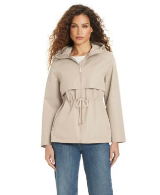 Women's Short Zip Up Anorak Coat