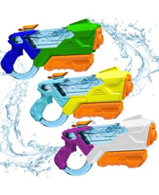 3-pack Water Blaster Soaker Squirt Gun Summer Outdoor Pool Beach Play Party