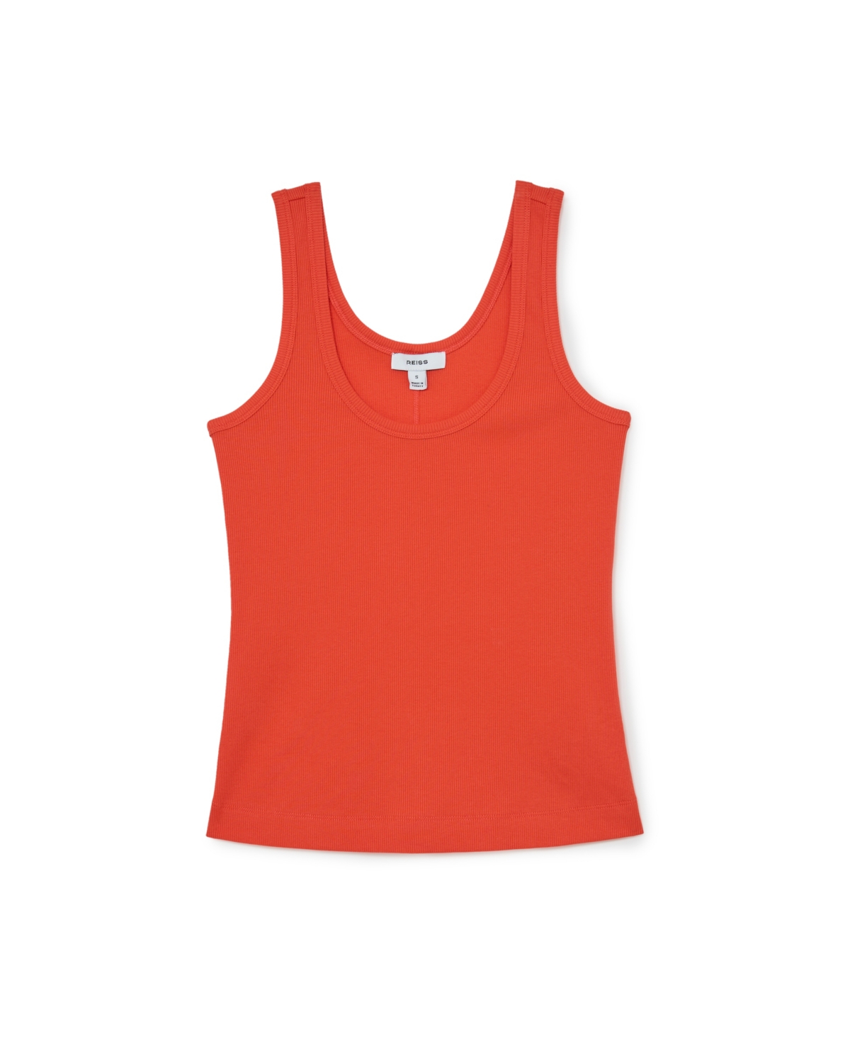 Reiss Women's Violet Scoop Neck Rib Vest