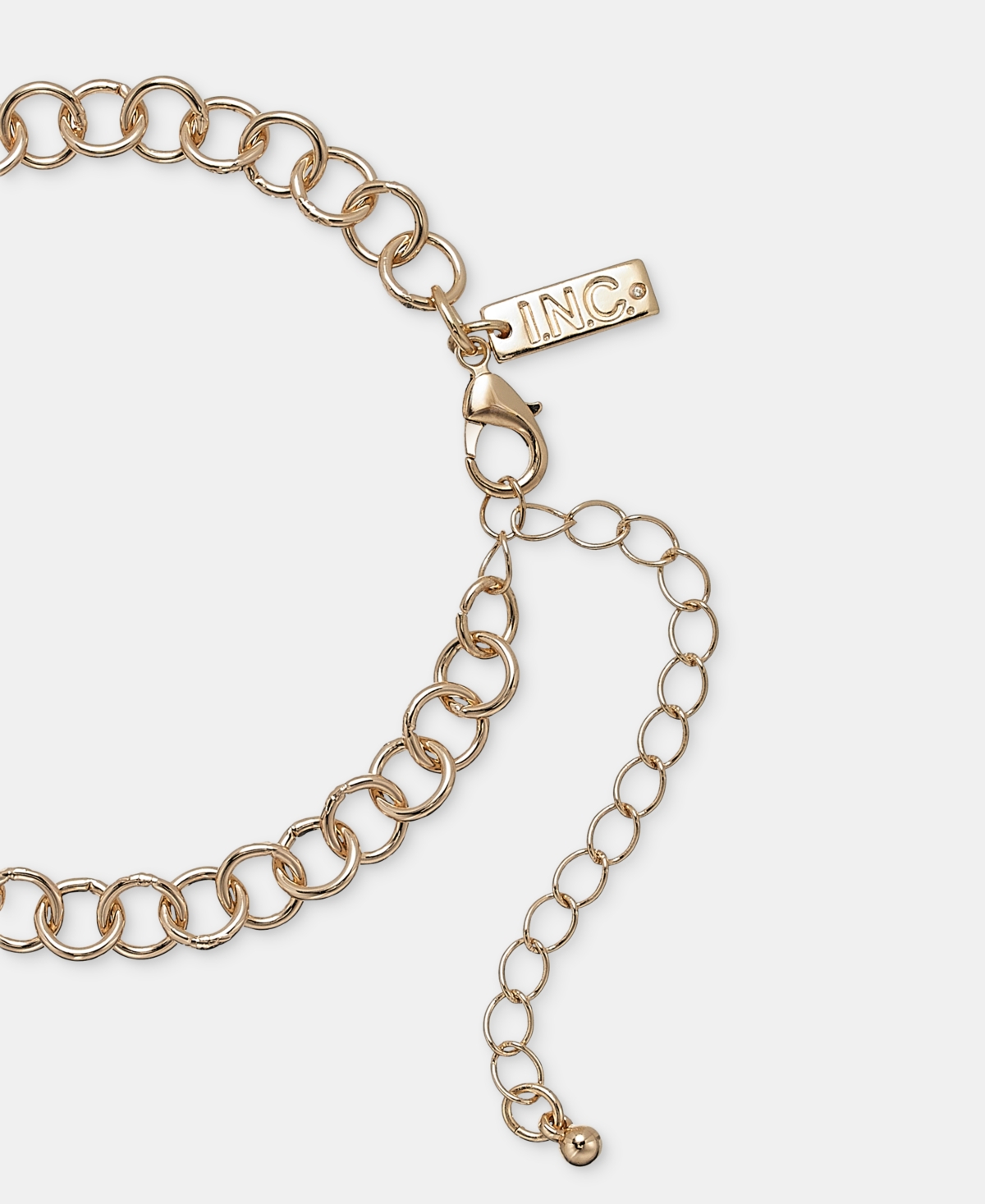 I.n.c. International Concepts Modern Cushioned Stone Statement Necklace, 16-1/2" + 3" extender, Macy's Exclusive