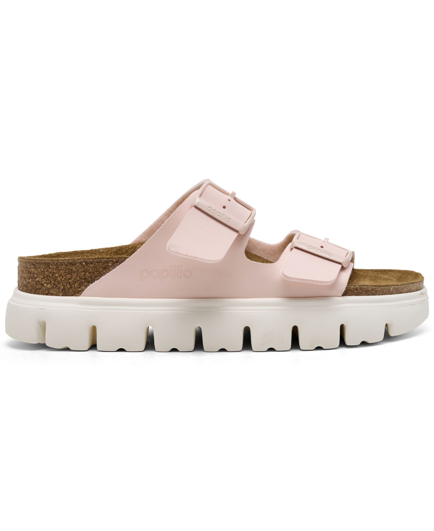 Женские сандалии Birkenstock Arizona Flex Birko-Flor Platform, цвет: Розовый — фото 2