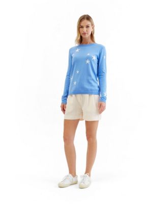 Women's Chinti and Parker Wool Cashmere Star Sweater