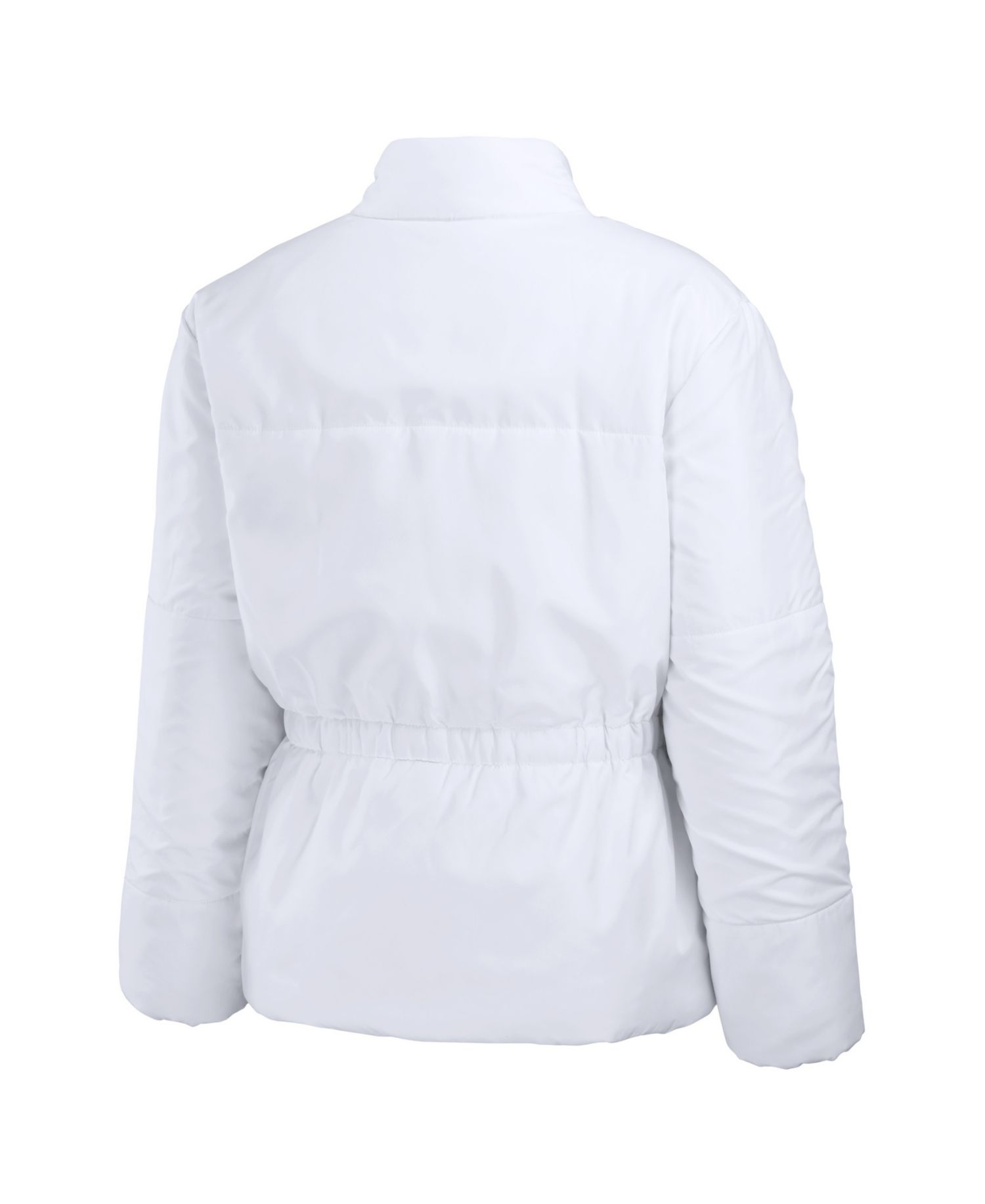 Women's White Seattle Seahawks Packaway Full-Zip Puffer Jacket