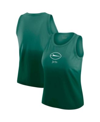 Women's x Gracie Hunt Green New York Jets Ombre Tank Top