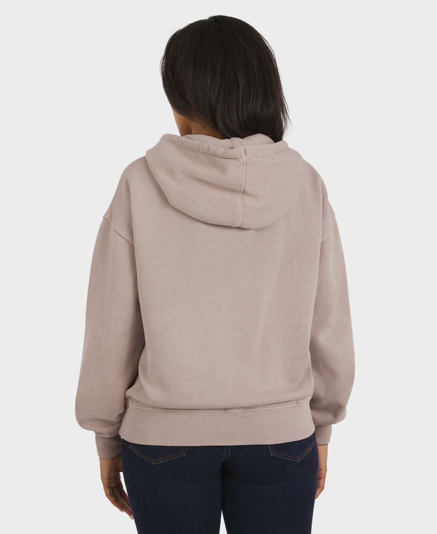 Women's Tan New Orleans Saints Washed Pullover Crewdie