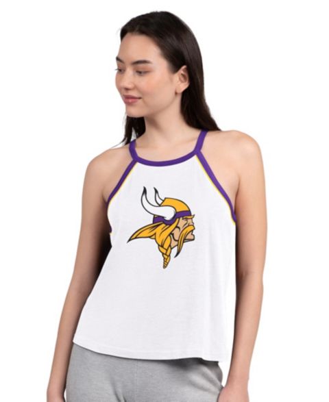 Женский топ G-III 4Her by Carl Banks White Minnesota Vikings Redemption Win Slub