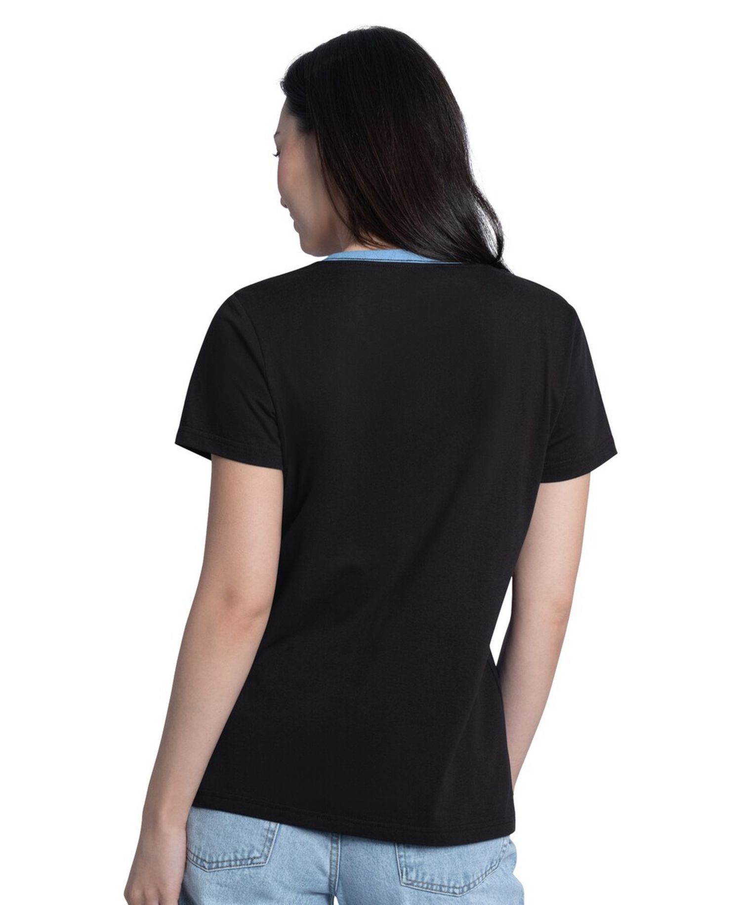 Women's Black Ross Chastain Best Team V-Neck T-Shirt
