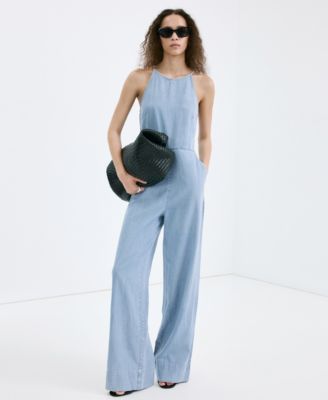 Women's Lyocell Denim Jumpsuit