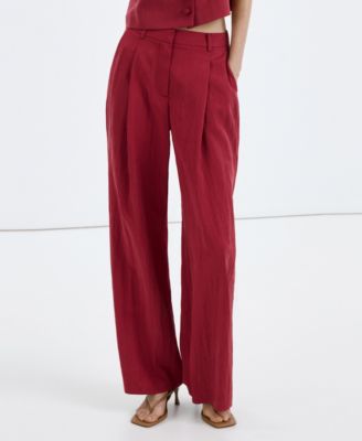 Women's Mid-Rise Lyocell Pants