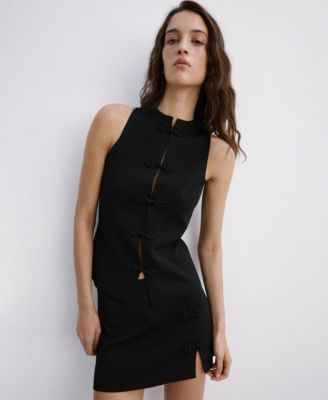 Women's Toggles Knit Vest