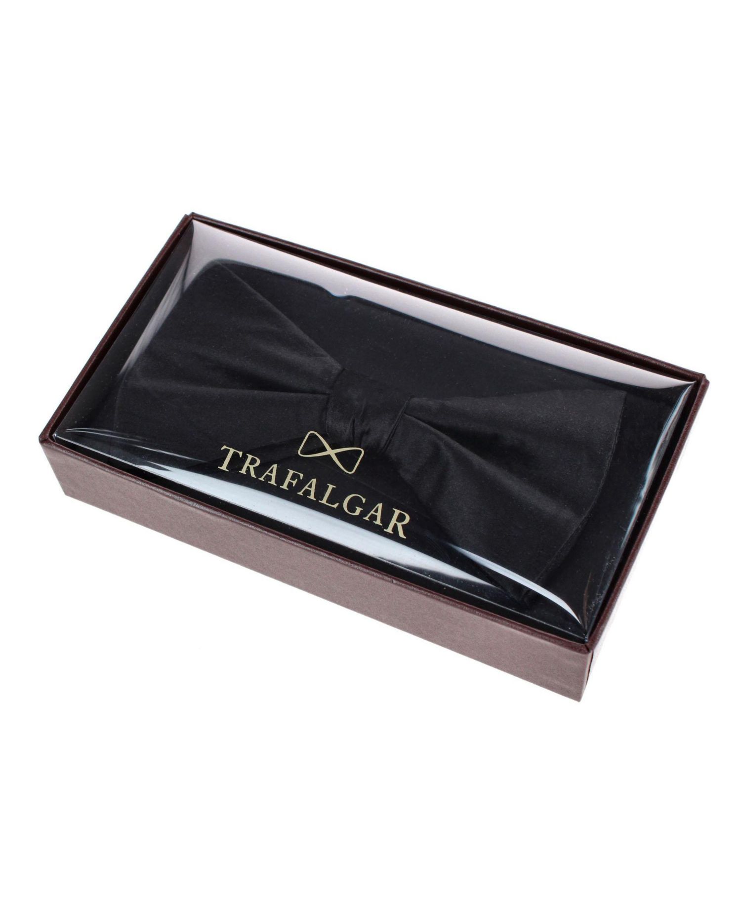 Big & Tall Sutton Solid Color Silk Bow Tie