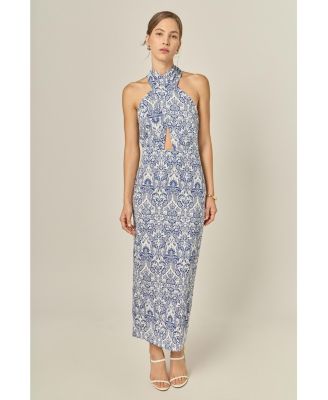 womens cutout maxi dress Umfun Slimming Side-Cutout Long Dress for Women