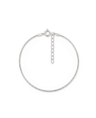 Italian Fine Chain Sterling Silver Bracelet