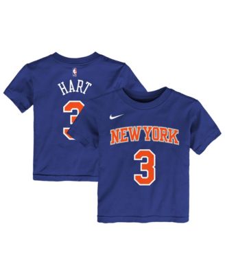 Toddler Josh Hart Blue New York Knicks Icon Name & Number T-Shirt