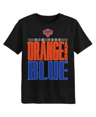 Preschool Black New York Knicks Marquee T-Shirt