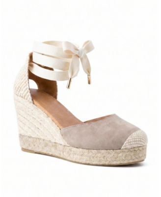 Women's Jimena High Laces Espadrille Sandal