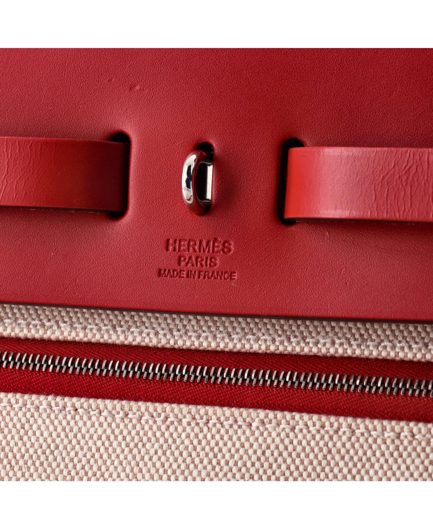 31 Herbag Zip Berline Vache Canvas and Leather