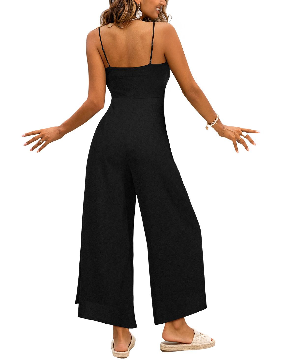 Cupshe Women's V-Neck Boho Print Jumpsuit