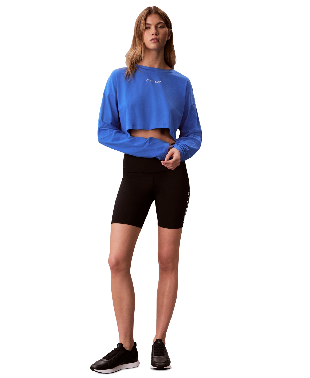 Calvin Klein Performance Women's Commuter Relaxed Cropped T-Shirt