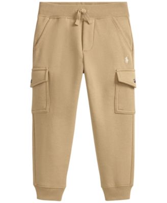 Boys' 2T-7 Fleece Cargo Jogger Pants