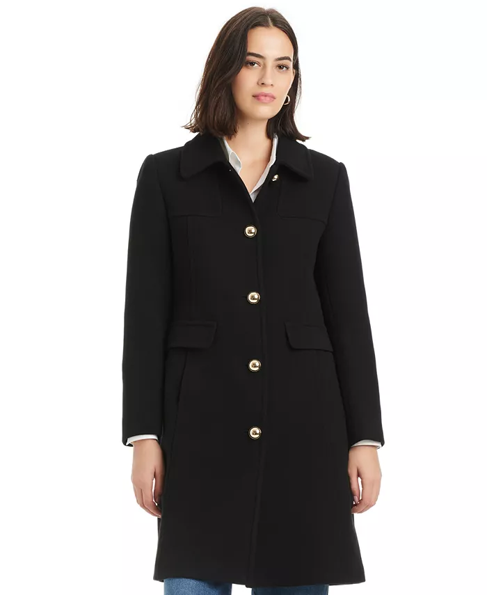 Women's Single Breasted Coat - thumbnail 8