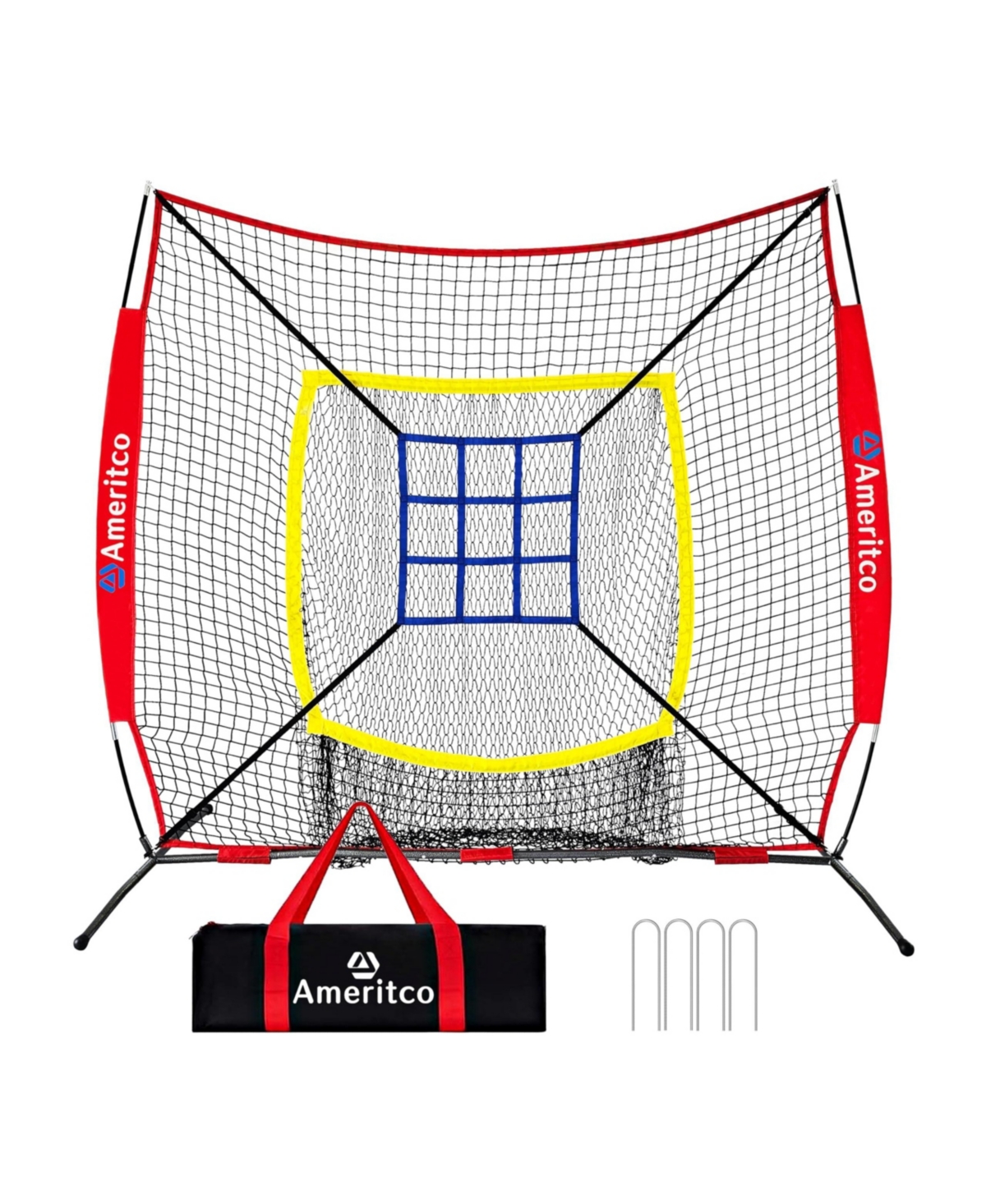 Aoligeijs 7x7ft Baseball Field Training Equipment
