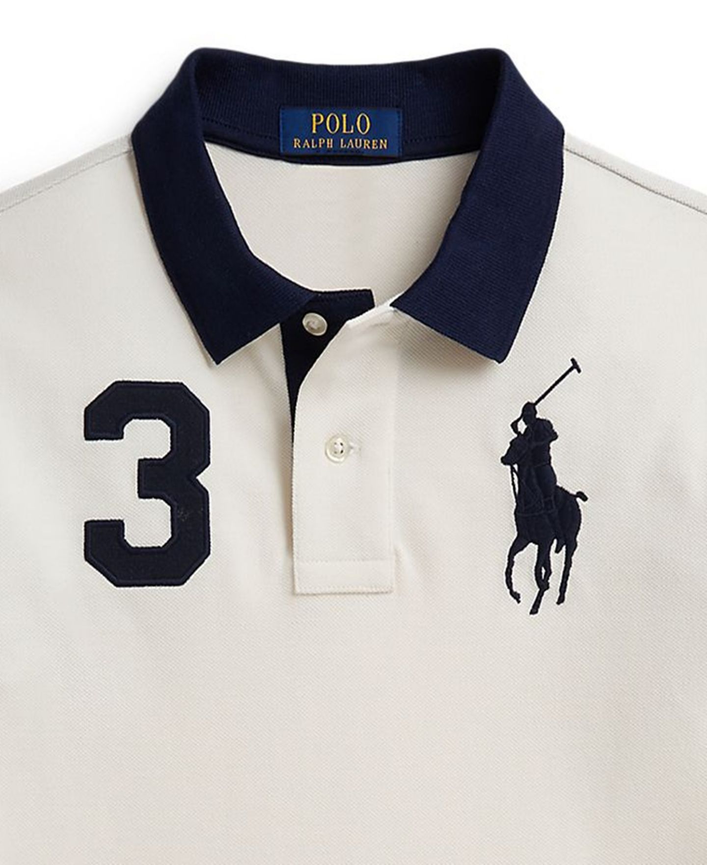 Поло Polo Ralph Lauren Big Pony Cotton Mesh Polo Shirt для мальчиков, цвет: Разноцветный — фото 3