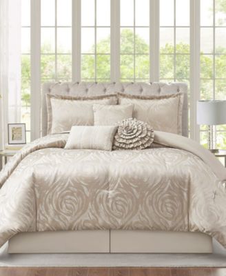 Alameda Floral 7-Piece Comforter Set, Queen