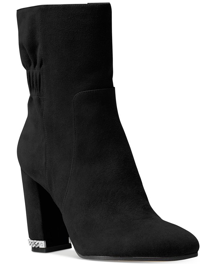 Michael Kors Dolores Suede Booties & Reviews - Boots - Shoes - Macy's
