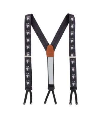 Men's The Formal Affair Sik Novelty Formal End Suspenders