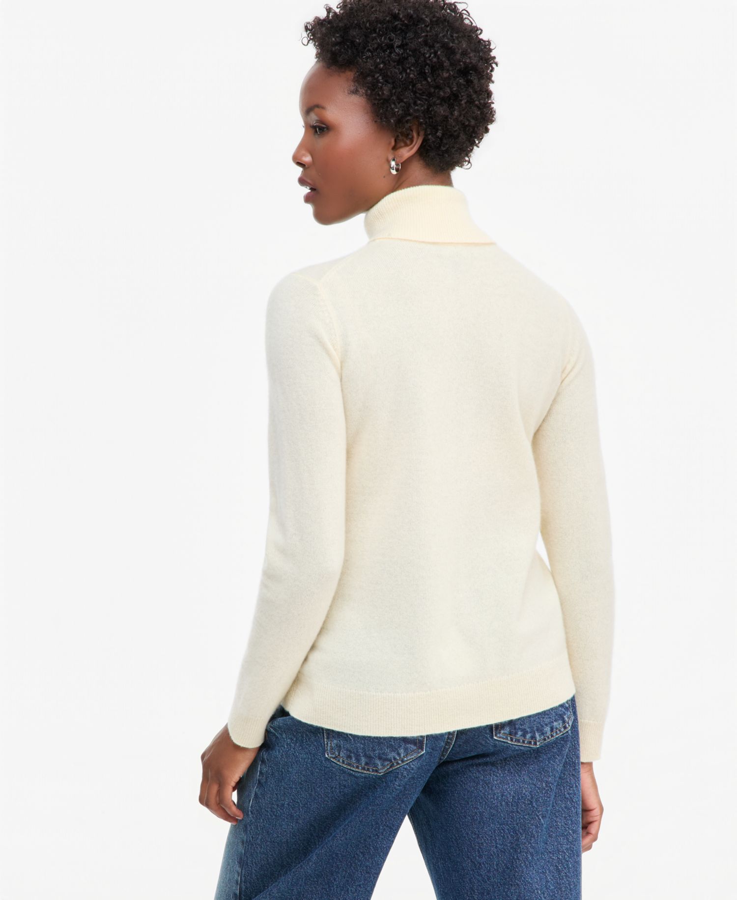 Petite Cashmere Turtleneck Sweater