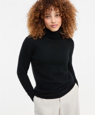 Petite Cashmere Turtleneck Sweater