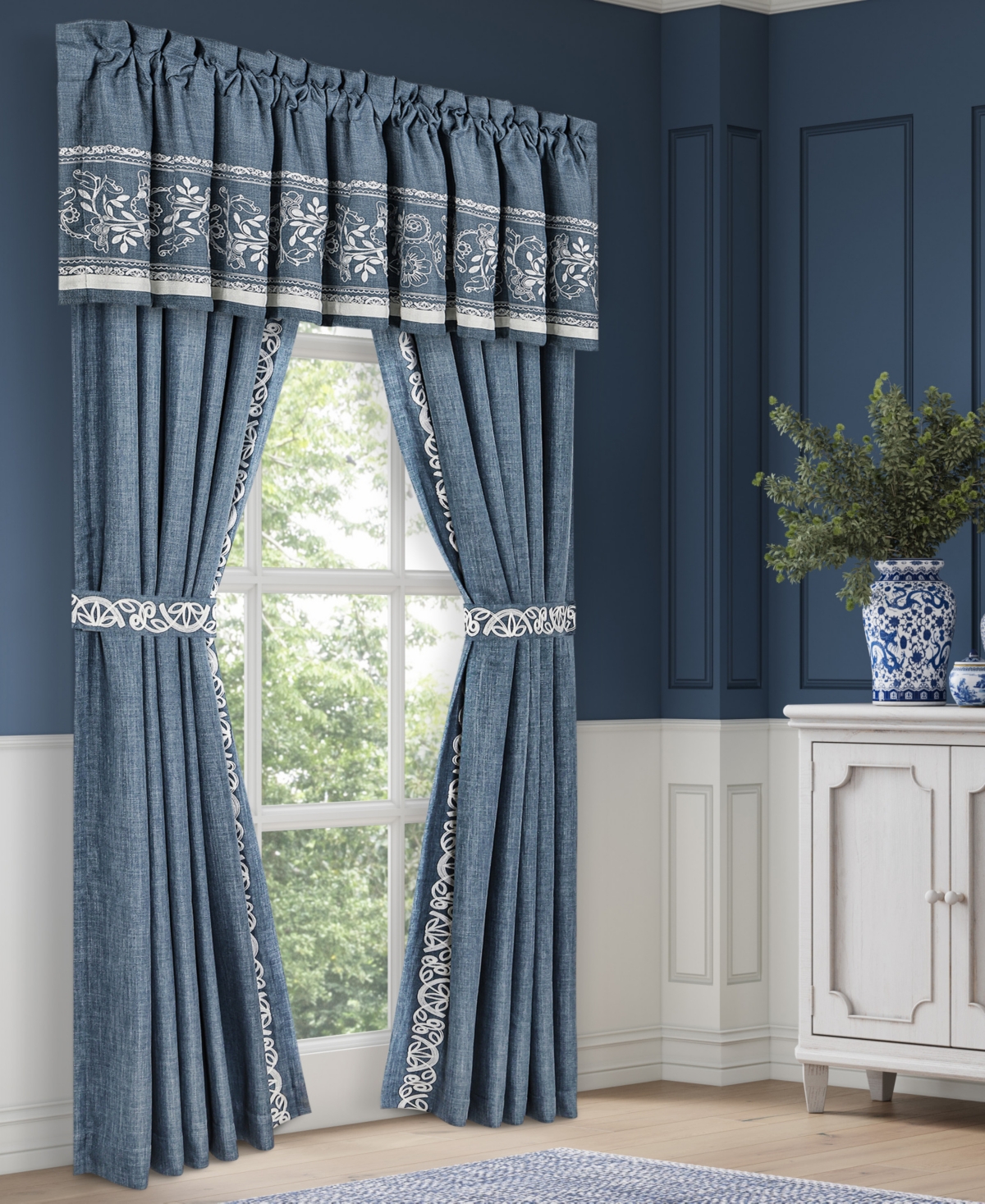 J Queen New York Chantalee Window Panel Pair