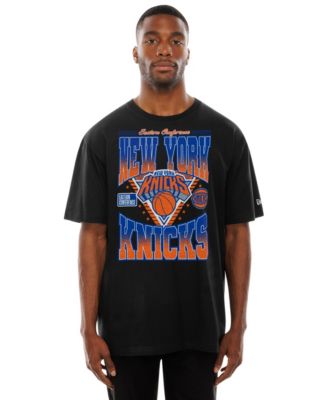 Men's Black New York Knicks Old School T-Shirt T-Shirt